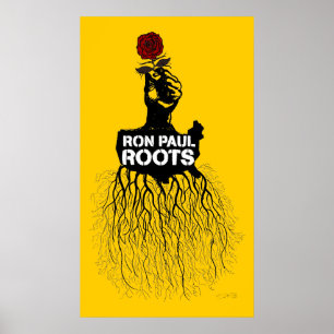 Ron Paul Roots Impressão