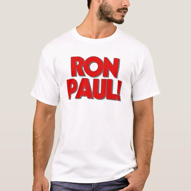 RON PAUL! T-shirt (Frente)
