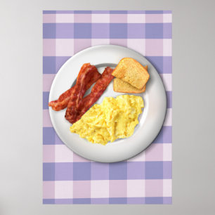 Ron Swanson's Breakfast Poster de grandeza