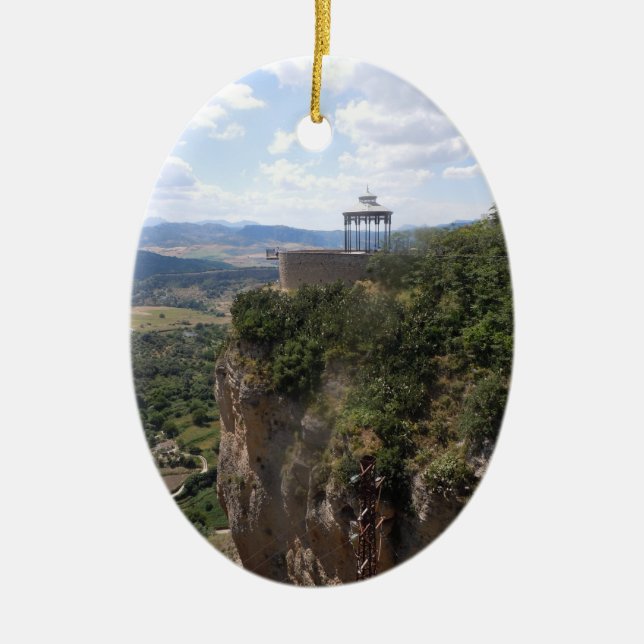 Ronda, espanha - enfeites de natal (Frente)