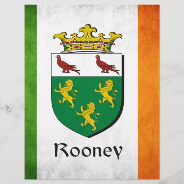 Rooney Irish Flag (Frente)
