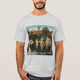 Roosevelt Ilha, 1976, desaba o t-shirt