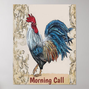 Rooster, Hentes Azuis, Editar Poster de Texto