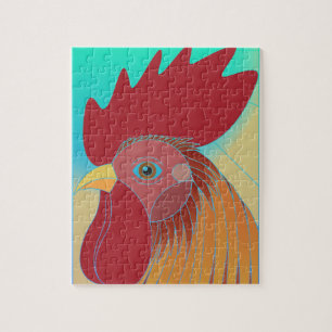 Rooster Jigsee Quebra-cabeça