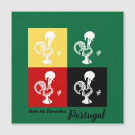 Rooster Português do Padrão Colorido de Barcelona