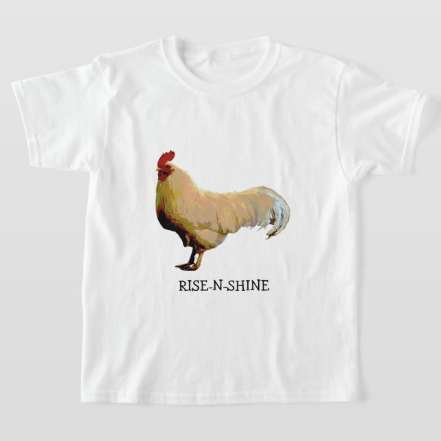 ROOSTER RISE-N-SHINE PHOTO CHILES UNISEX T-SHIRT (Postura )