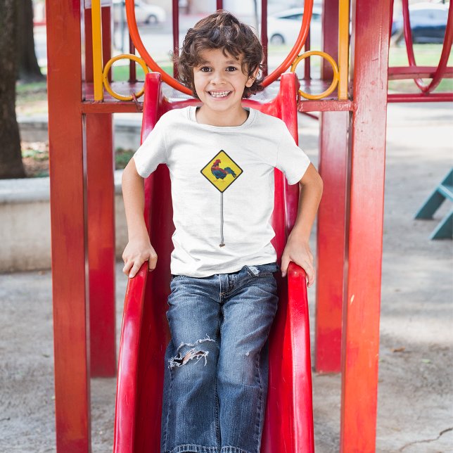 Rooster Road Sinal T-Shirt (Criador carregado)