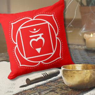 Root Chakra   Muladhara   Almofada Vermelha Medita