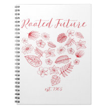 Rooted Future est. 1965 Caderno de Fotos Espiral