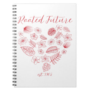 Rooted Future est. 1965 Caderno de Fotos Espiral