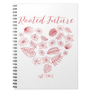 Rooted Future est. 1965 Caderno de Fotos Espiral