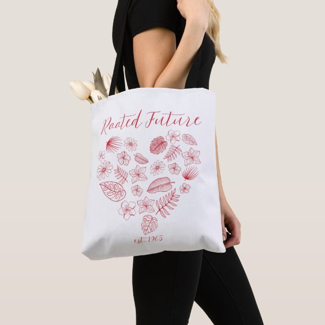 Rooted Future est. 1965 Tote Bag (Close Up)