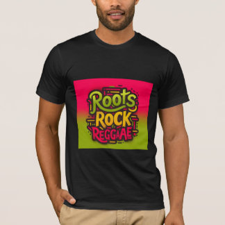 Roots Rock Reggae Men's T-Shirt - Negro