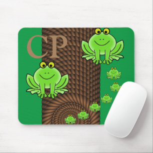 Rope Mouse Pad De Sapos Verdes! Pad do mouse