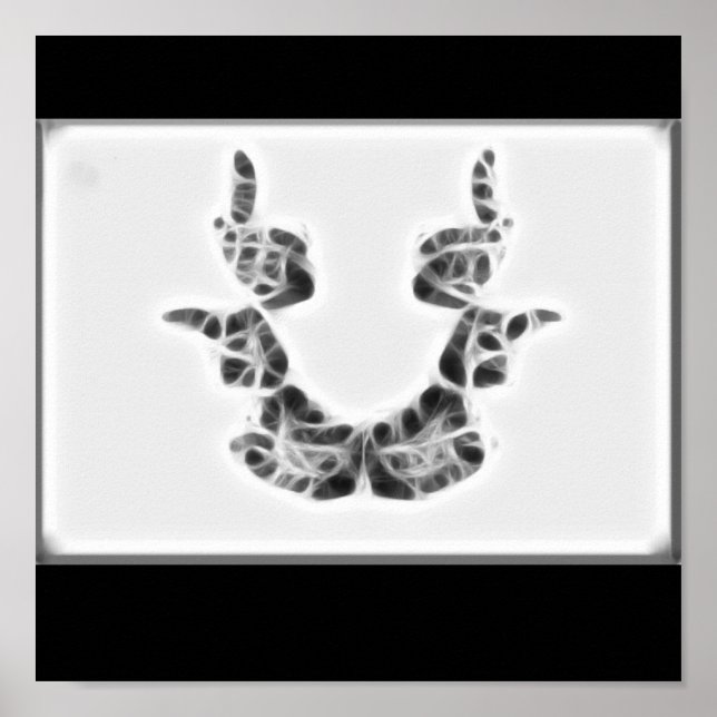 Rors Seven Fractal Poster (Frente)