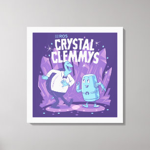 ROS Crystal Clemmys em Canvas