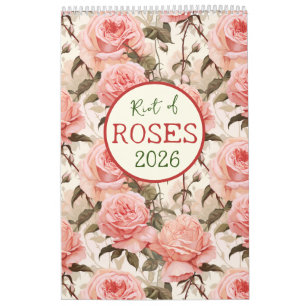 Rosa 2026 Calendário