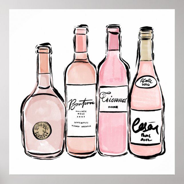 Rosa All Day Poster (Frente)