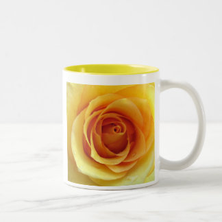 Rosa amarelo da caneca de Texas
