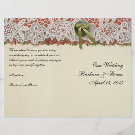 Rosa Antiga Renda Rustic Redo Victoriado Sackcloth