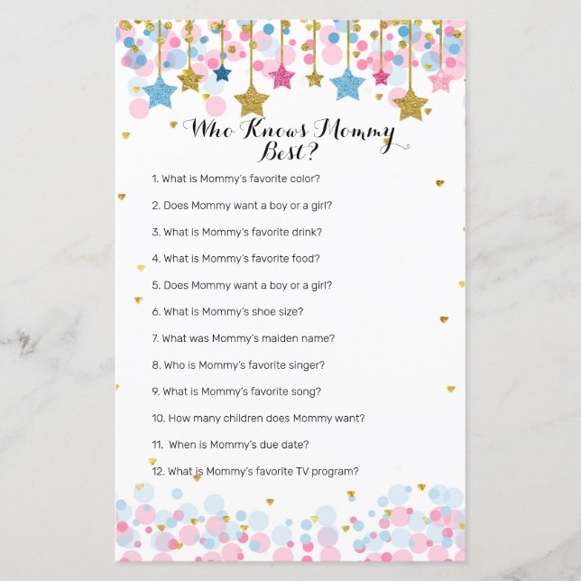 Rosa Azul Brilhante Que Conhece Melhor A Mamãe (Frente)