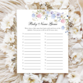 Rosa Azul, Flor Selvagem Gênero Revelar Nome do Be