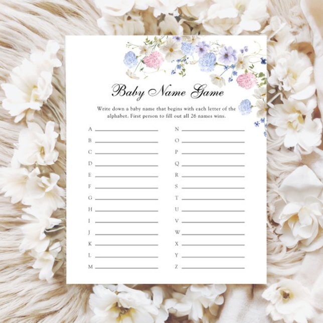 Rosa Azul, Flor Selvagem Gênero Revelar Nome do Be (Criador carregado)