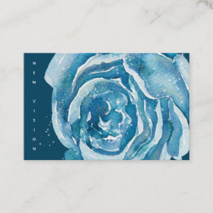 Rosa azul - Sparkle Uk & Euro Cartão de visita