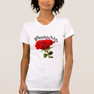 Rosa Beauty - Camiseta das Mulheres