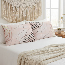 Rosa boêmico rosa moderno, Dourado