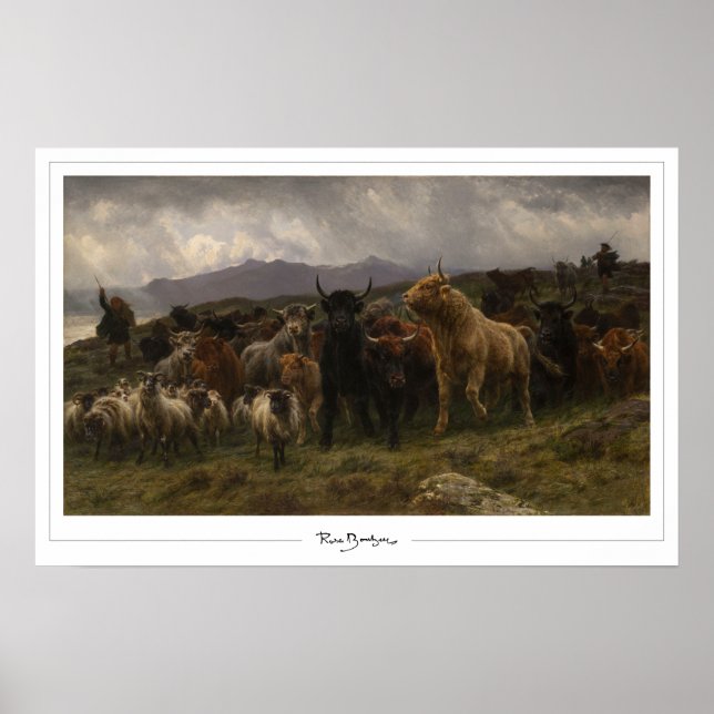 Rosa Bonheur Zedign Art Poster #86 (Frente)