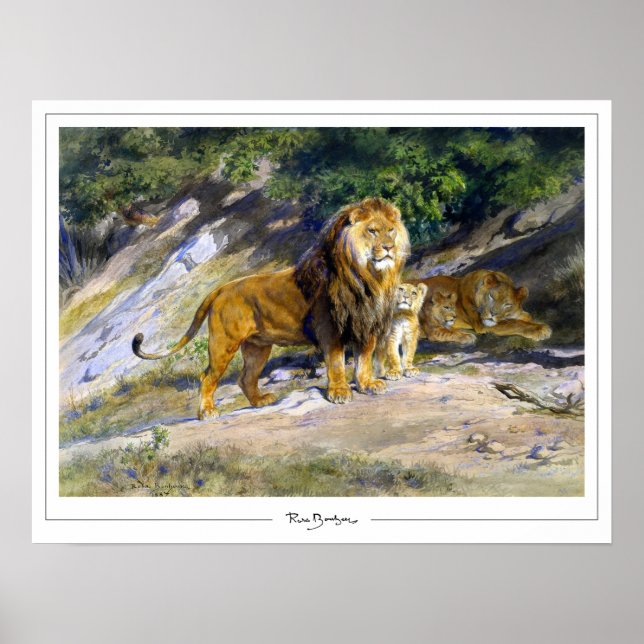 Rosa Bonheur Zedign Art Poster nº 111 (Frente)