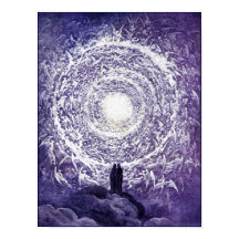 Rosa branca por Gustave Dore - Poster vintage