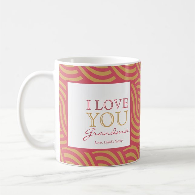 Rosa & caneca alaranjada $15,95 do redemoinho (Esquerda)