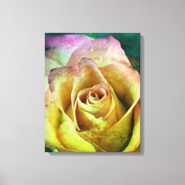Rosa Canvas Art (Frente)