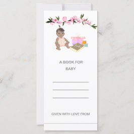 Rosa Chá Costeiro Bebê Étnico para Livros