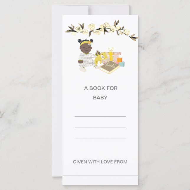 Rosa Chá Costeiro Étnica Baby 1 for Books (Frente)