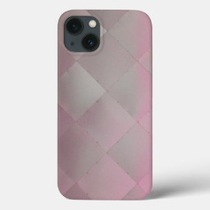 Rosa Checkered moderno brilhante do metal