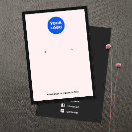 Rosa claro de adição personalizada mostrando joias