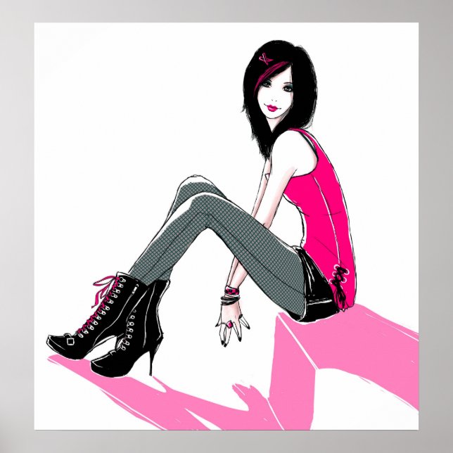 Rosa Curva - Poster (Frente)