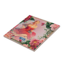 Rosa de azulejo de Framed (Lady in Red) SORPs ©️ 2