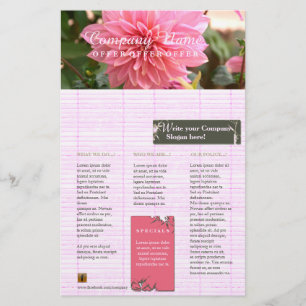 Rosa de bambu - Panfleto