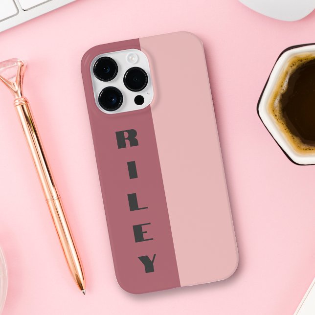 Rosa de Bloco de Duas Cores Personalizado - Grande (Criador carregado)