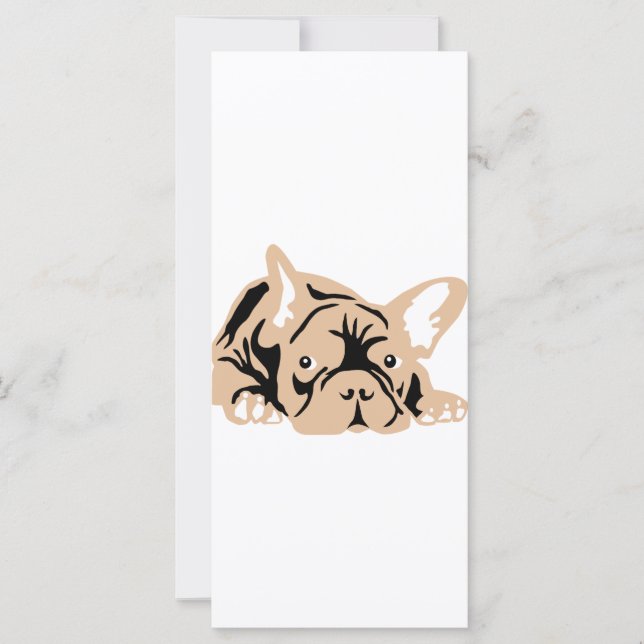 Rosa de Buldogue Francês (Frente)