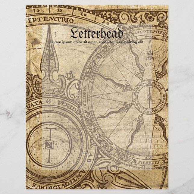 Rosa de Compass Antigo (Frente)