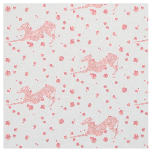 Rosa de Greyhound Tecido Joann Iggy (Modelo)