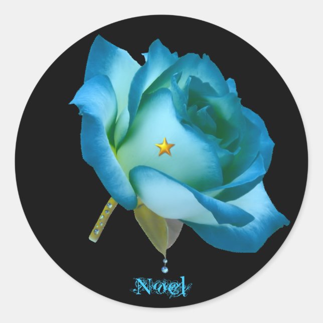 Rosa de Noel - Adesivo (Frente)