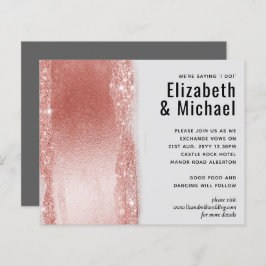 Rosa de orçamento - Casamento com Folha de Olho