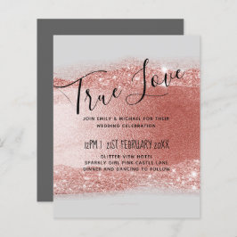 Rosa de orçamento - Casamento com Folha de Olho