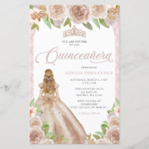 Rosa de Orçamento Dourada Princesa Tiara Quinceañe